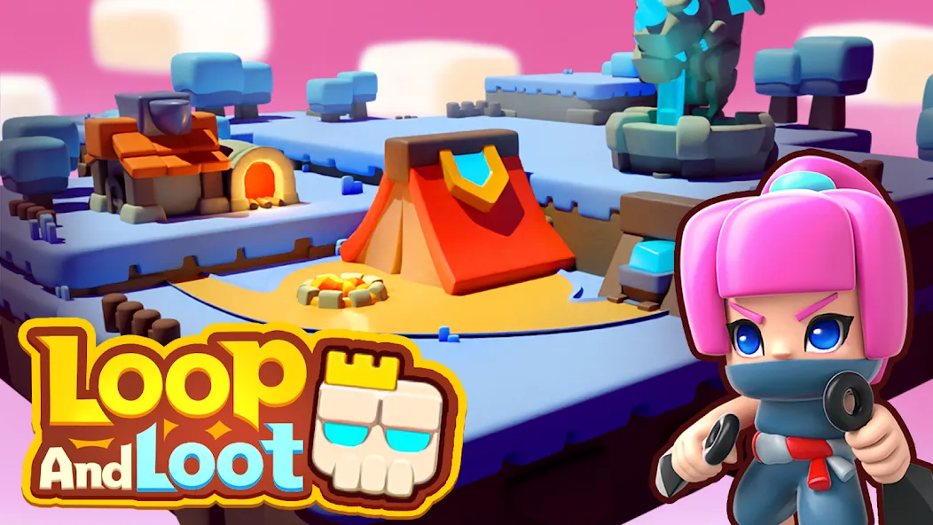 Loop & Loot™: Merge RPG (Покет Квест) [МОД Unlimited Money] Screenshot 2