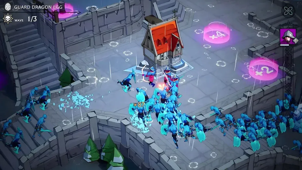 Frost & Flame: King of Avalon [МОД Бесконечные монеты] Screenshot 5