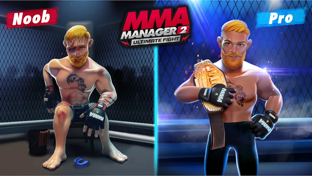 MMA Manager 2: Ultimate Fight (ММА Менеджер 2) [МОД Меню] Screenshot 1