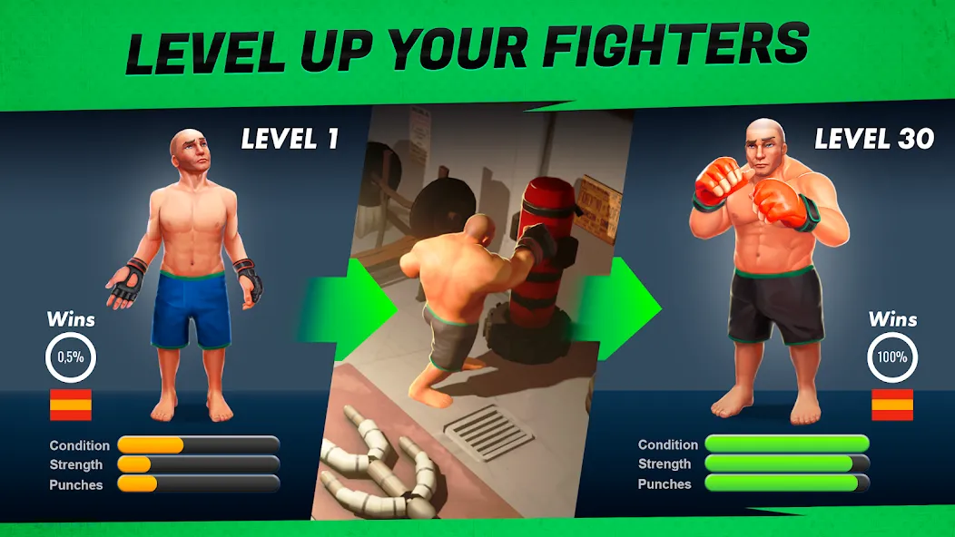 MMA Manager 2: Ultimate Fight (ММА Менеджер 2) [МОД Меню] Screenshot 2