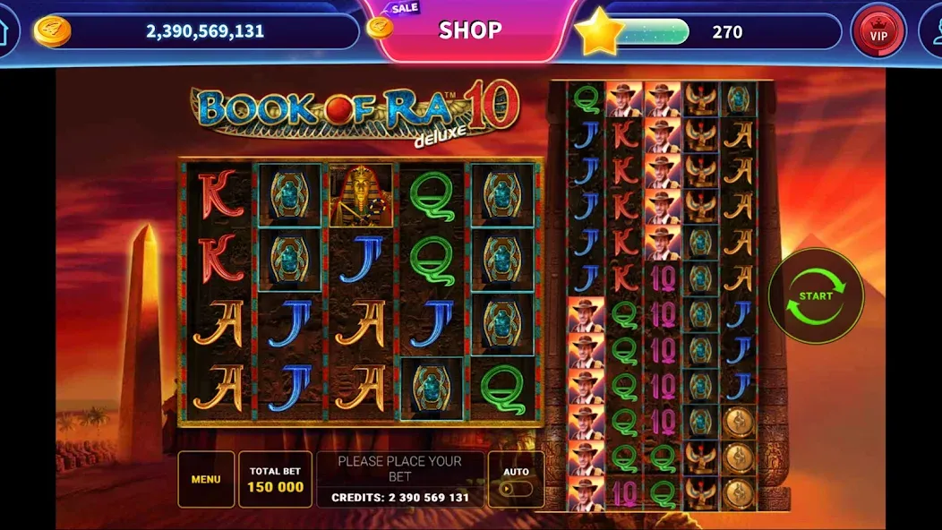 Book of Ra™ Deluxe Slot (Бук оф Ра Делюкс Слот) [МОД Menu] Screenshot 4