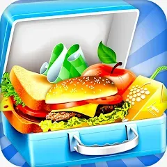Взлом Lunch Box cooking Games 2023 (ШКОЛЬНЫЙ ОБЕД ПРИГОТОВЛЕНИЕ ПИЩИ Создание поваров)  [МОД Menu]