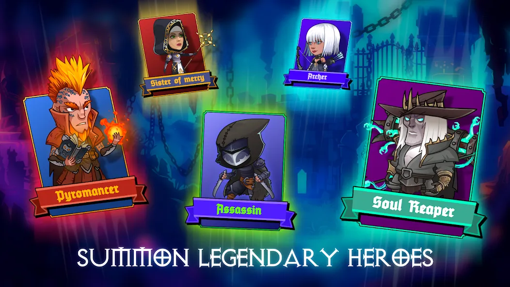 Dungeon: Age of Heroes (Данжен) [МОД Бесконечные деньги] Screenshot 5