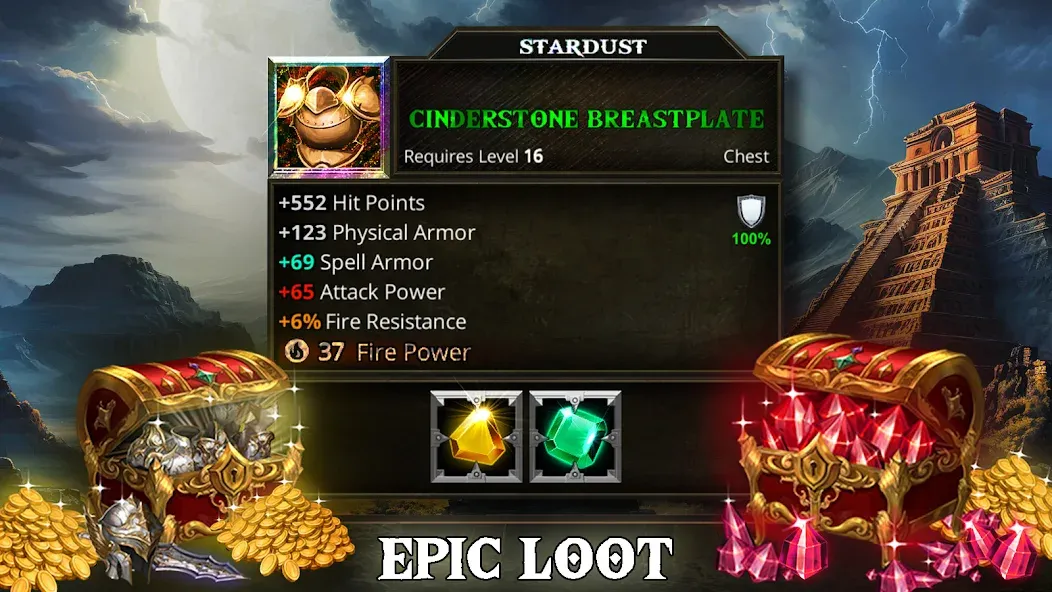 Demon God: Turn-Based Strategy (Херо Квест) [МОД Много денег] Screenshot 2