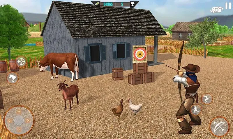 West Cowboy Shooting Games 3D [МОД Бесконечные деньги] Screenshot 5