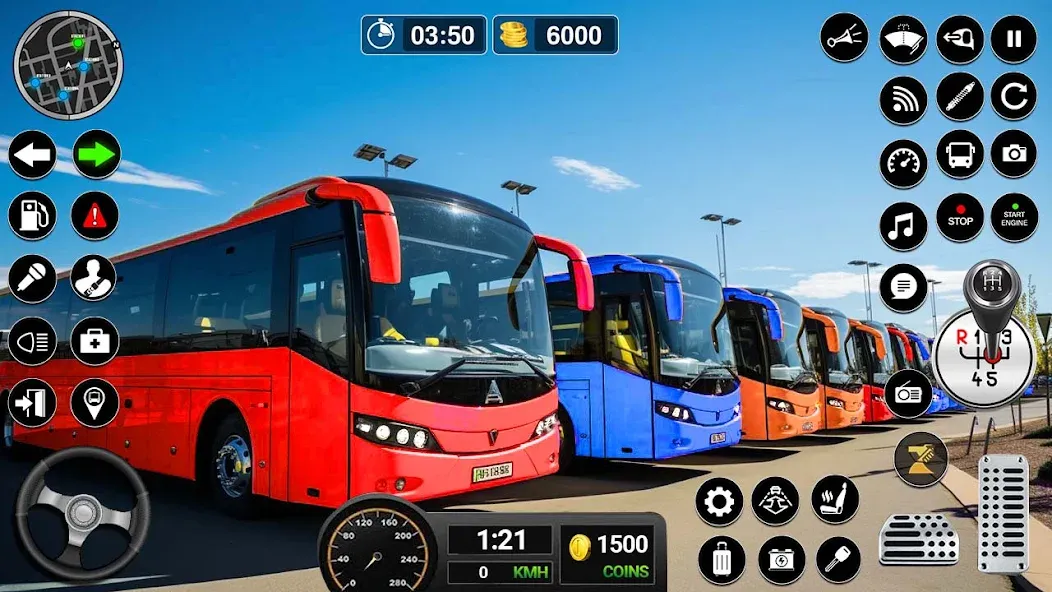 Bus Simulator Game: Coach Game [МОД Unlocked] Screenshot 1