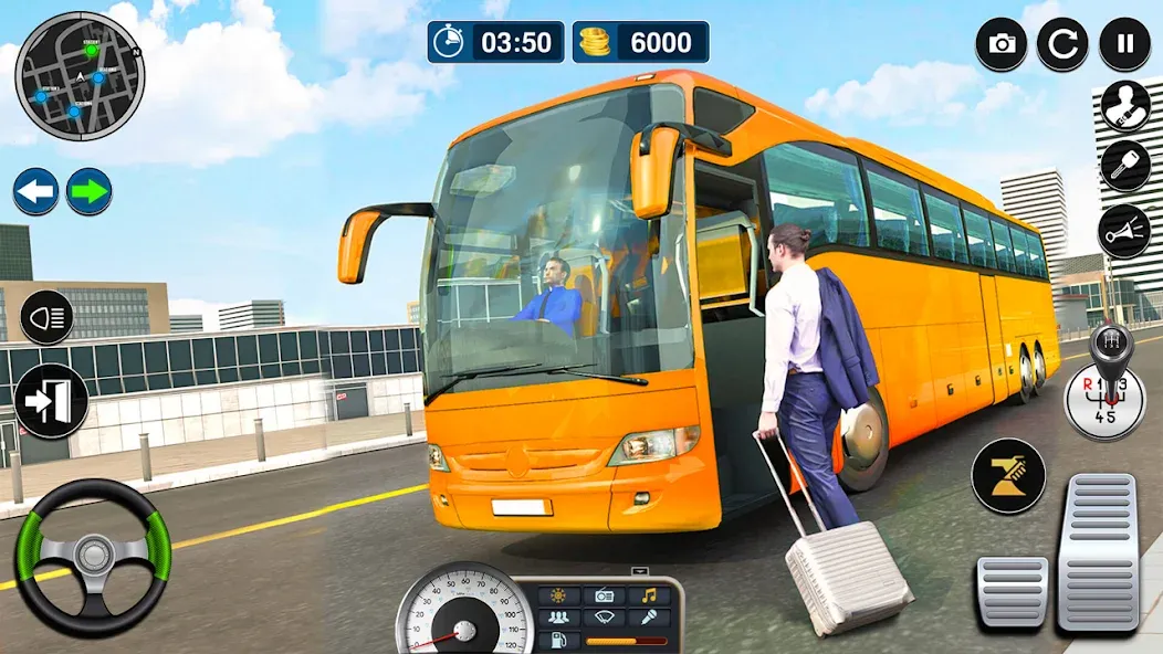 Bus Simulator Game: Coach Game [МОД Unlocked] Screenshot 2