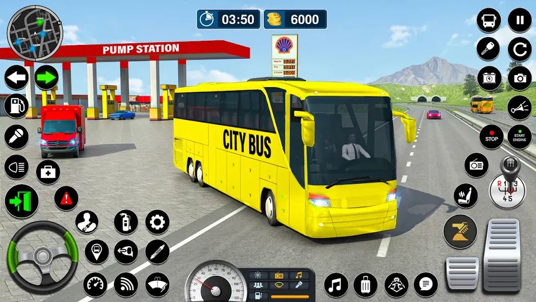 Bus Simulator Game: Coach Game [МОД Unlocked] Screenshot 3