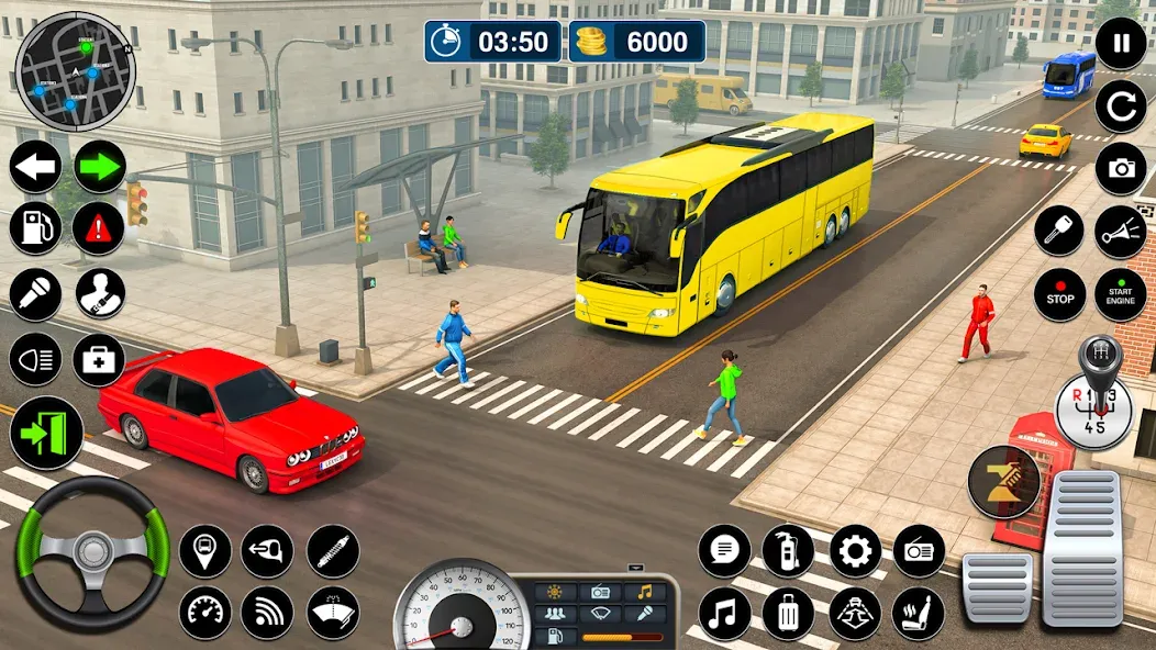 Bus Simulator Game: Coach Game [МОД Unlocked] Screenshot 4