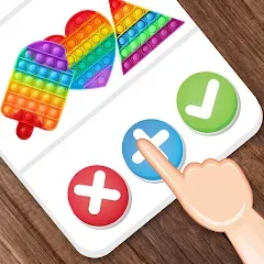 Скачать взломанную Fidget Trading - Poppit Game  [МОД Все открыто]