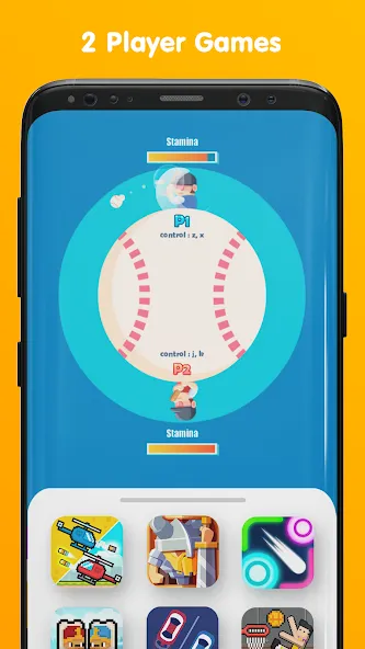 Mini Arcade - Two player games [МОД Menu] Screenshot 1
