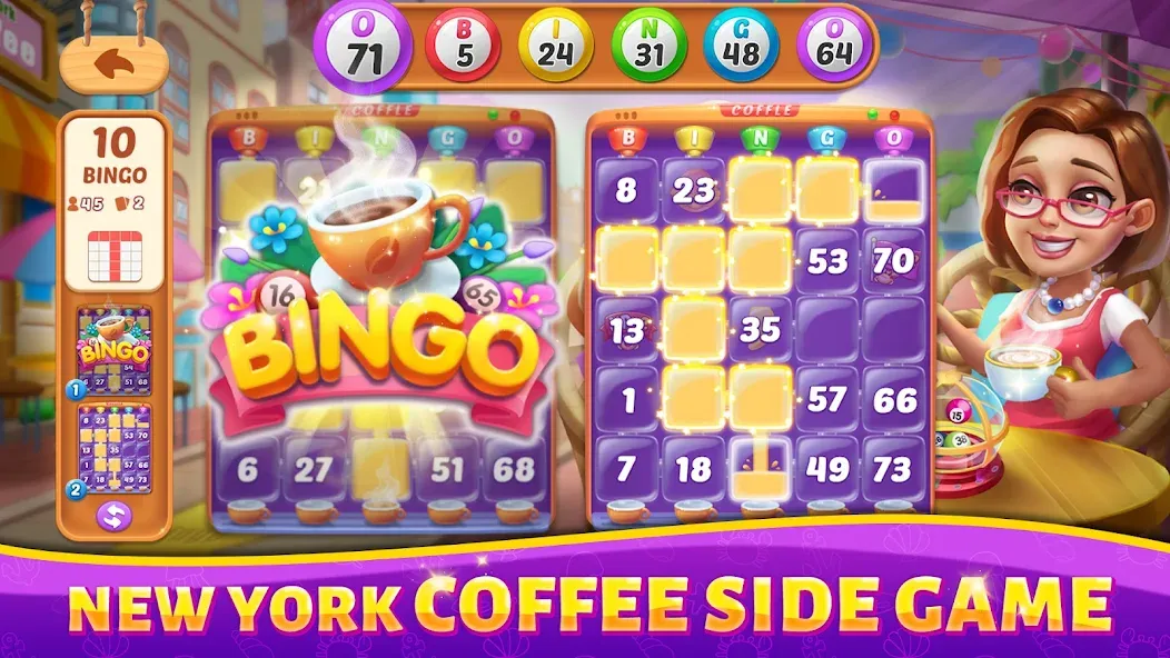 Bingo Rush - Club Bingo Games (Бинго Раш) [МОД Все открыто] Screenshot 3