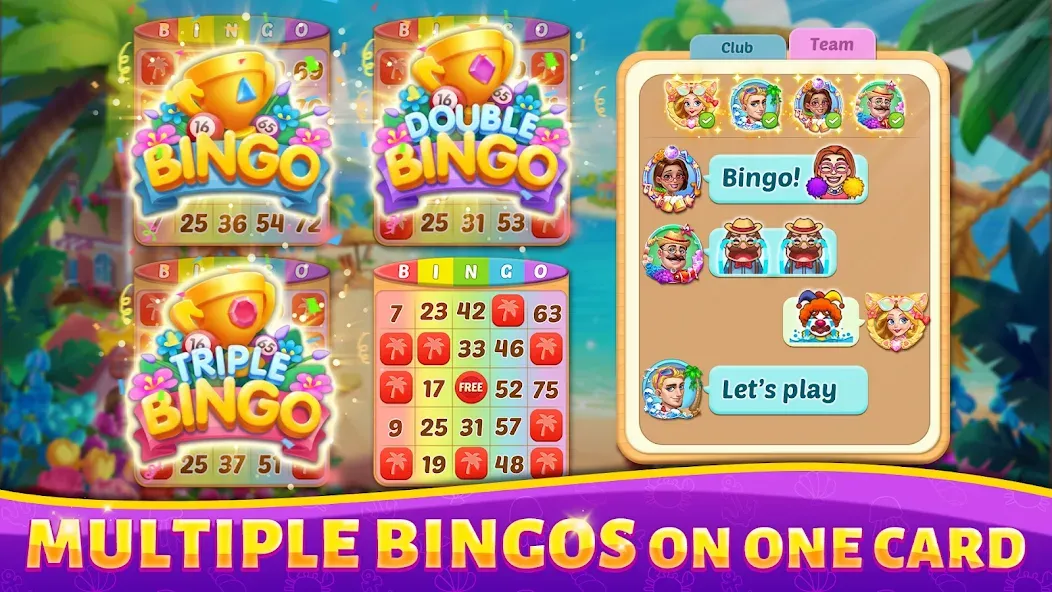 Bingo Rush - Club Bingo Games (Бинго Раш) [МОД Все открыто] Screenshot 5