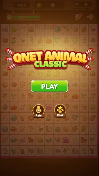 Onet Connect Animal Game (Онет Соединить Животные игра) [МОД Unlocked] Screenshot 1