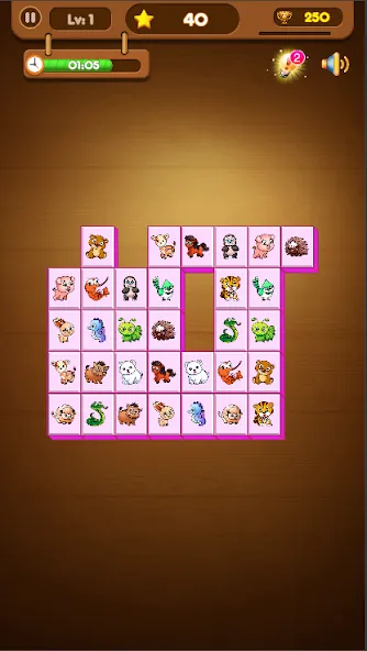 Onet Connect Animal Game (Онет Соединить Животные игра) [МОД Unlocked] Screenshot 5