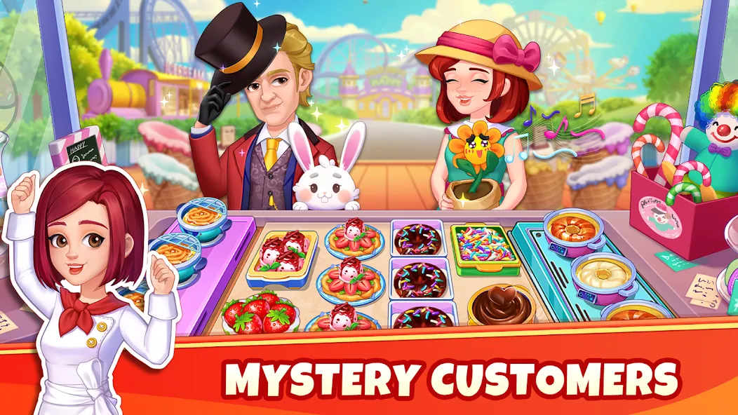 Cooking Wonder-Restaurant Game (Кукинг Вондер) [МОД Бесконечные монеты] Screenshot 4