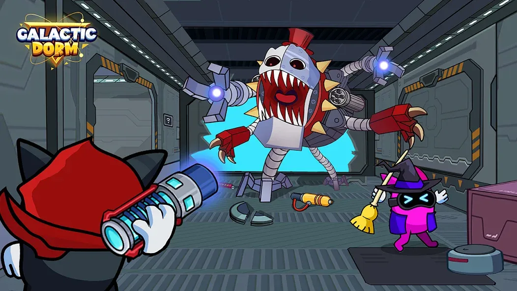 Galactic Dorm (Галактический общежитие) [МОД Unlimited Money] Screenshot 1