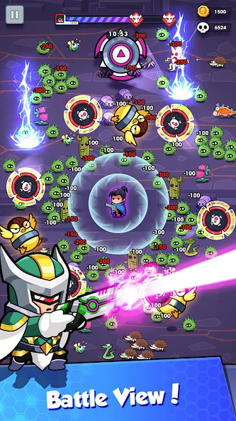 Hero Survival IO (Хиро Сурвайвал ИО) [МОД Unlimited Money] Screenshot 1