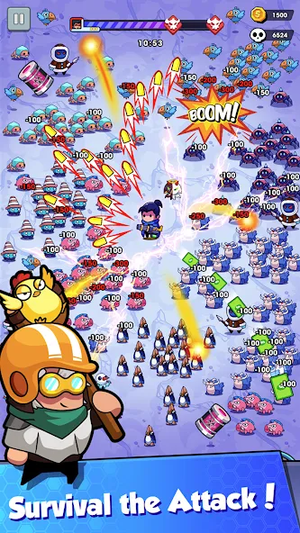 Hero Survival IO (Хиро Сурвайвал ИО) [МОД Unlimited Money] Screenshot 2