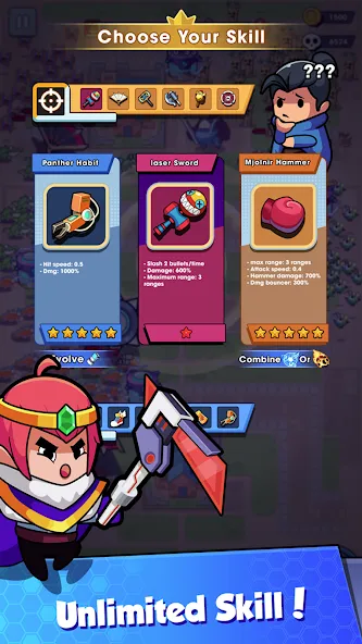 Hero Survival IO (Хиро Сурвайвал ИО) [МОД Unlimited Money] Screenshot 3