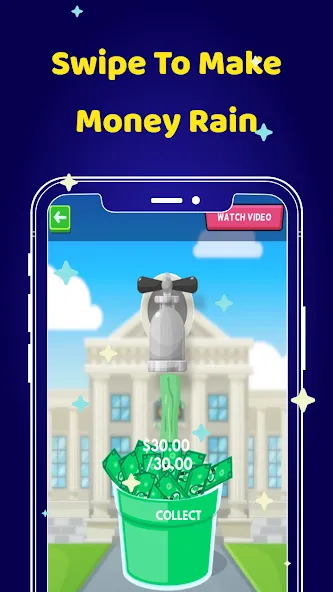 Money Clicker Game -Money Rain [МОД Много денег] Screenshot 4