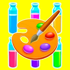 Скачать взлом Sort Paint: Water Sort Puzzle (Сорт Пэйнт)  [МОД Mega Pack]