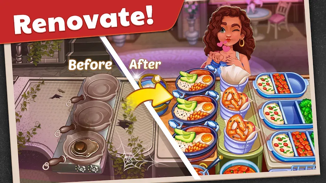 American Cooking Star Games (Американская звезда кулинарии) [МОД Бесконечные монеты] Screenshot 2