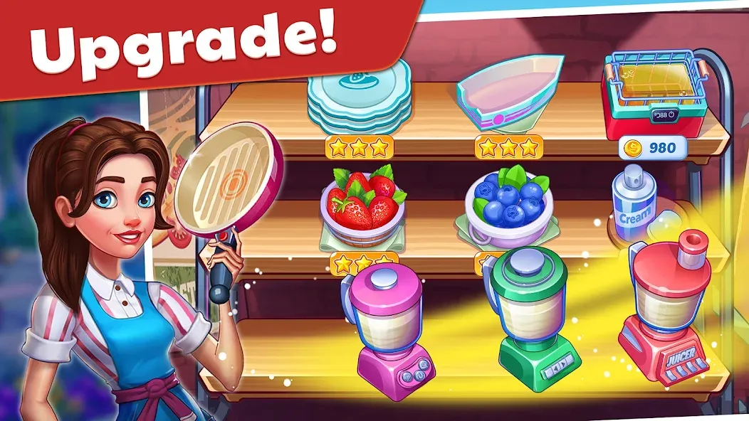 American Cooking Star Games (Американская звезда кулинарии) [МОД Бесконечные монеты] Screenshot 3
