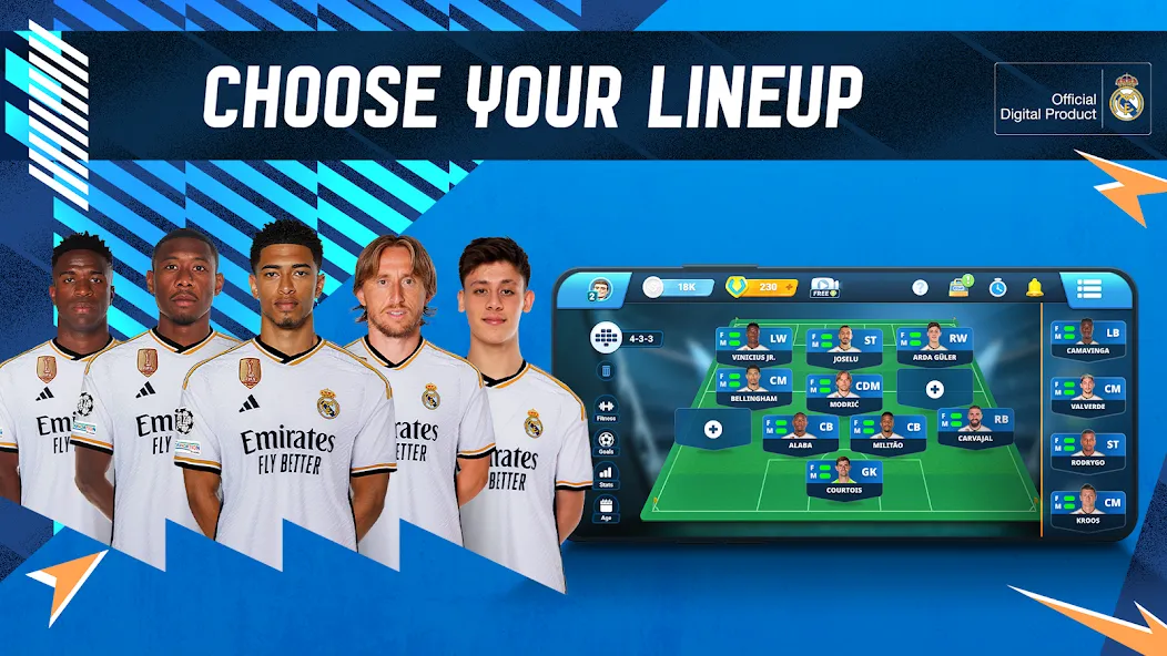 OSM 23/24 - Soccer Game [МОД Unlimited Money] Screenshot 1