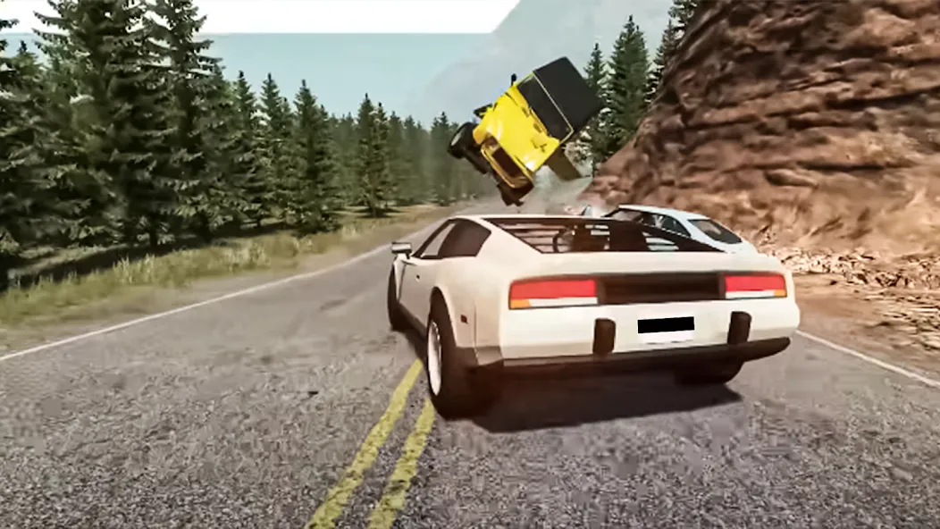 Car Crash Car Test Simulator [МОД Все открыто] Screenshot 5