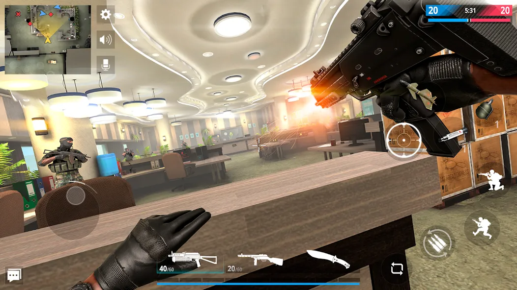 Modern Strike Online: PvP FPS (Модерн Страйк Онлайн) [МОД Много денег] Screenshot 2