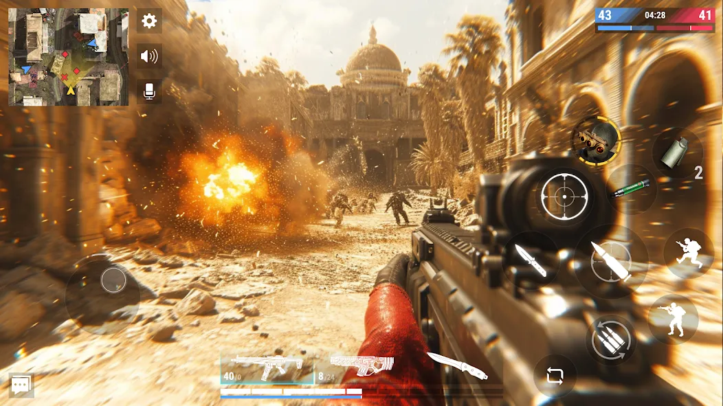 Modern Strike Online: PvP FPS (Модерн Страйк Онлайн) [МОД Много денег] Screenshot 5