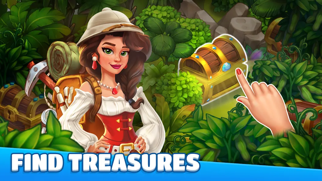 Adventure Bay - Farm Games (Приключенческая бухта) [МОД Бесконечные монеты] Screenshot 1