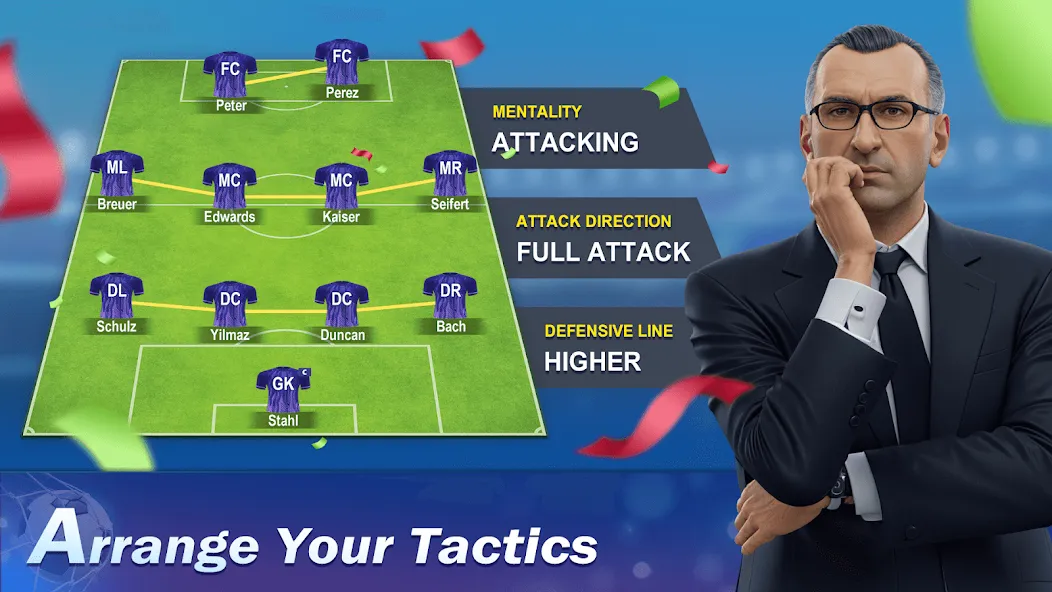 Top Football Manager 2024 (Топ Футбольный Менеджер 2023) [МОД Много монет] Screenshot 2