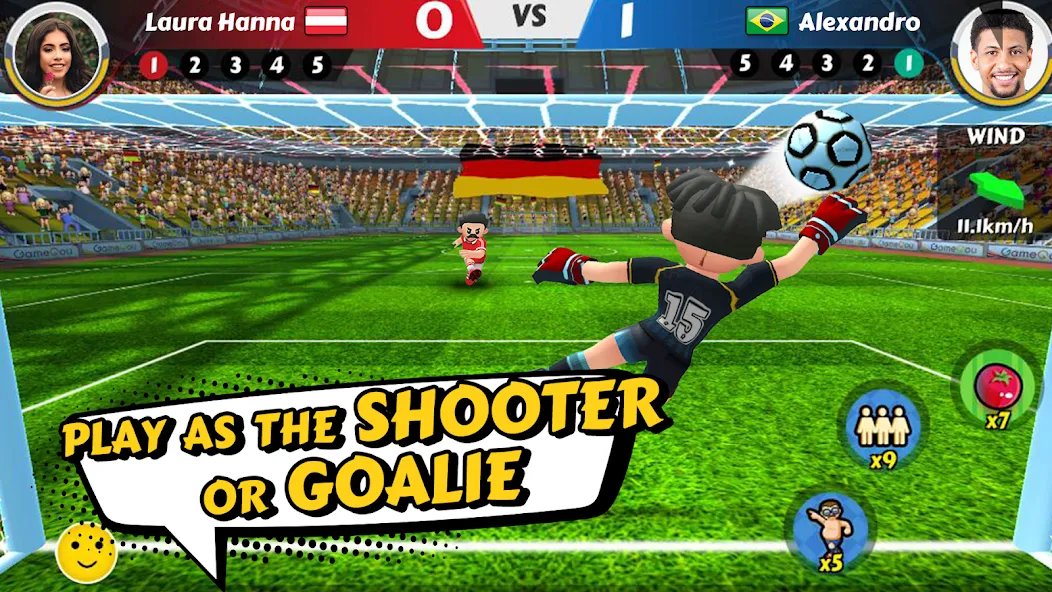 Perfect Kick 2 - Online Soccer (Пэрфект Кик2) [МОД Mega Pack] Screenshot 2