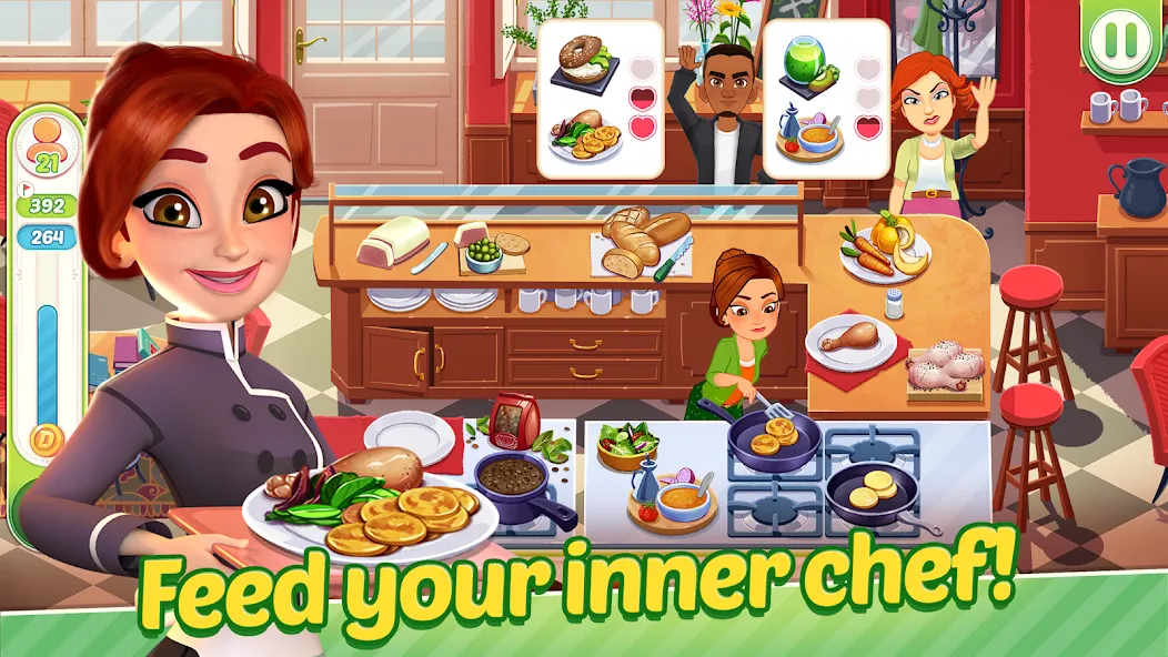 Delicious World - Cooking Game (Делишес Ворлд) [МОД Все открыто] Screenshot 2