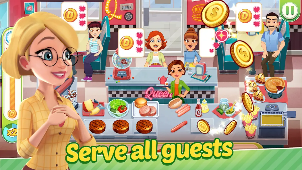 Delicious World - Cooking Game (Делишес Ворлд) [МОД Все открыто] Screenshot 3