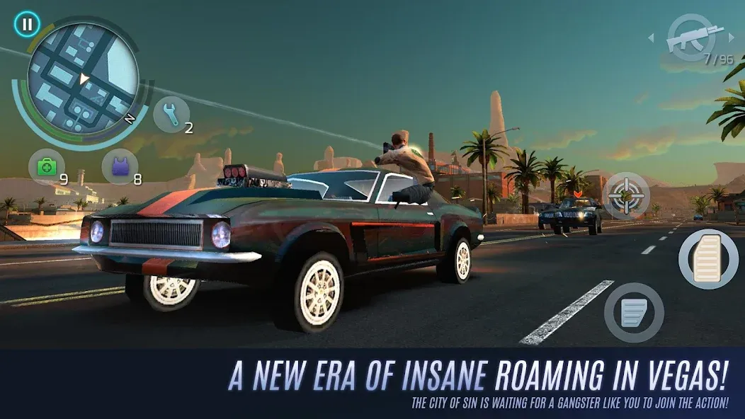 Gangstar Vegas: World of Crime (Гангстар Вегас) [МОД Menu] Screenshot 2
