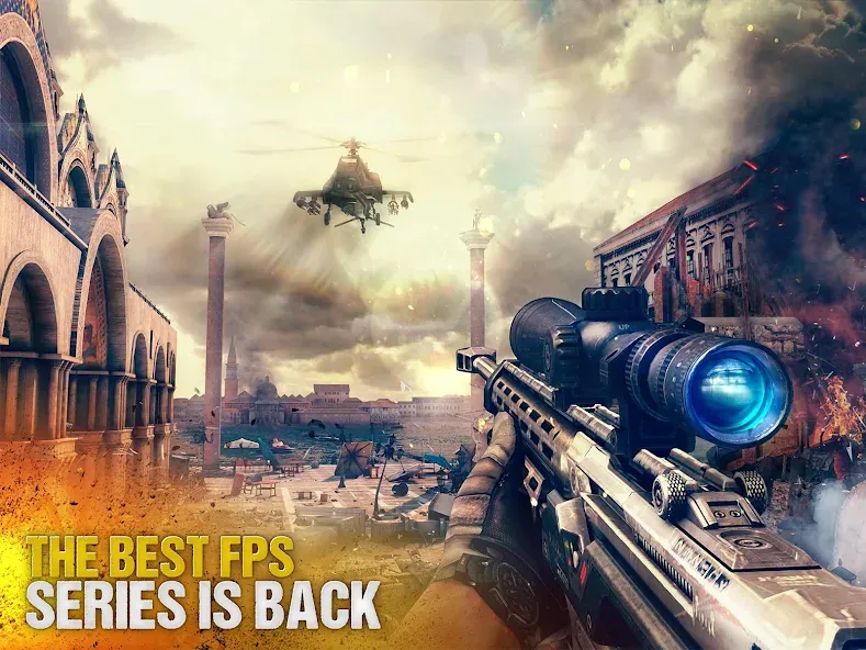 Modern Combat 5: mobile FPS (Модерн Комбат 5) [МОД Mega Pack] Screenshot 1