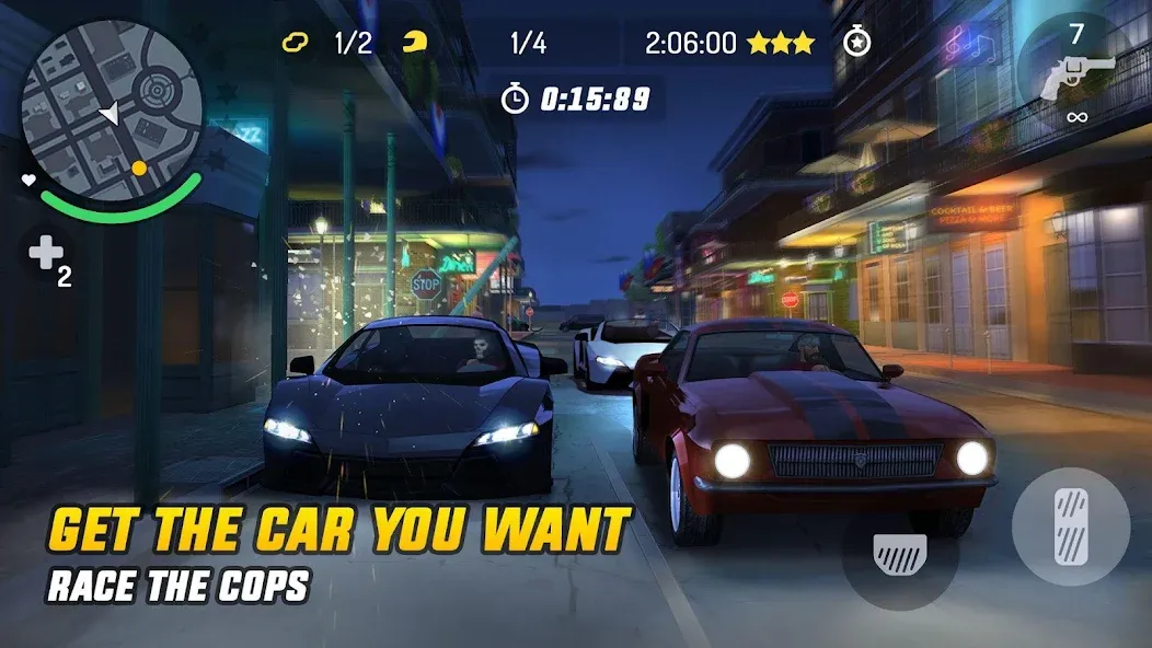 Gangstar New Orleans (Гангстар) [МОД Menu] Screenshot 3