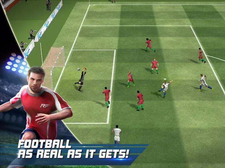 Real Football (Реал Футбол) [МОД Много денег] Screenshot 1