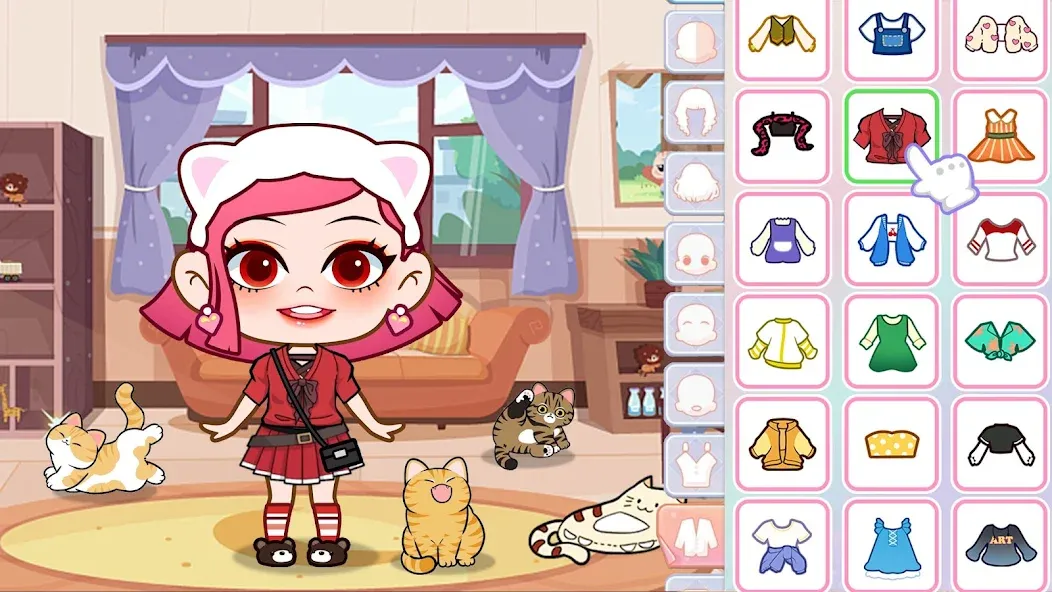 Doll Dress Up - Makeup Games [МОД Unlocked] Screenshot 5