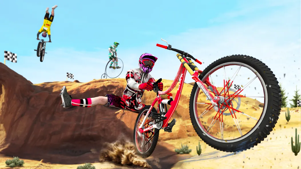 BMX Rider: Cycle Race Game [МОД Menu] Screenshot 2