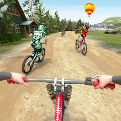 Скачать взломанную BMX Rider: Cycle Race Game  [МОД Menu]