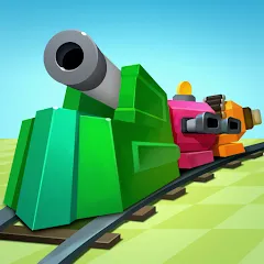 Скачать взломанную Train Arena (Трейн Арена)  [МОД Mega Pack]