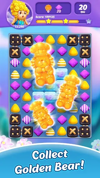 Candy Charming - Match 3 Games (энди Чарминг) [МОД Unlocked] Screenshot 3