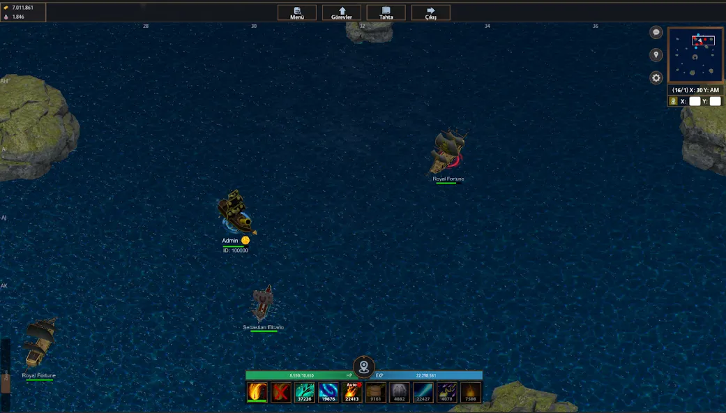 Battle of Sea: Pirate Fight (Битва на море) [МОД Все открыто] Screenshot 1