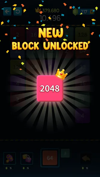 1M - Merge Number Block Puzzle [МОД Menu] Screenshot 5