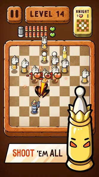 Bullet Chess: Board Shootout (Бюллет чесс) [МОД Много денег] Screenshot 5