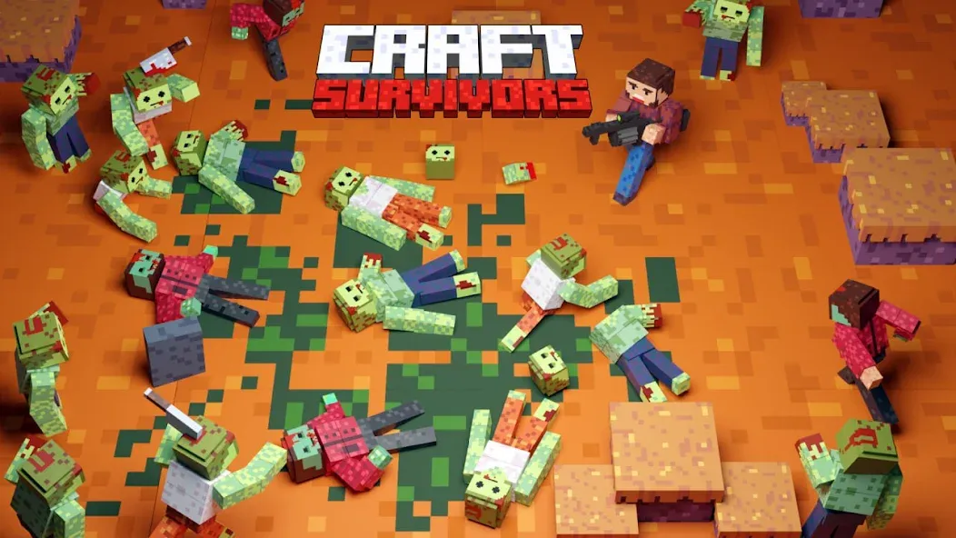 Vampire Pixel Survives (Вампир Пиксель Выживает) [МОД Unlimited Money] Screenshot 1